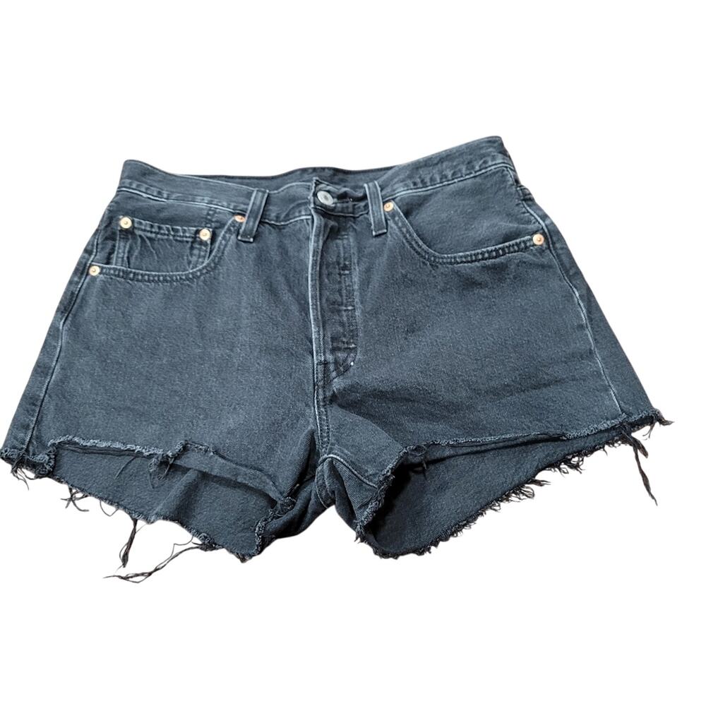Levi's 501 Original Button Fly Denim Shorts Size 30